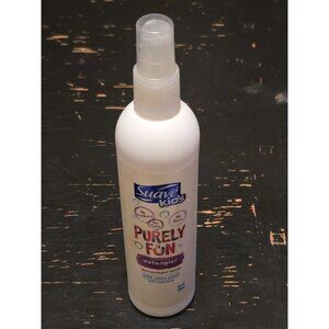 Suave Kids Purely Fun Detangler Spray 8 Fl Oz For Tangle-Free Hair
